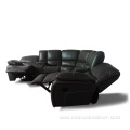 Modern Living Room Furniture Recliner Corner Sofa Set